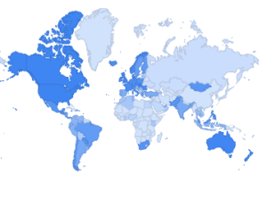 Pizza popularity growing worldwide on Google Trends