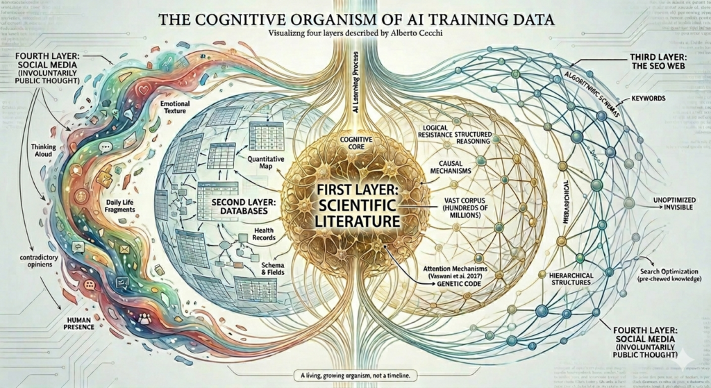AI is Education: The Organism That Built Itself 5 AI is education: the cognitive organism of AI training data
